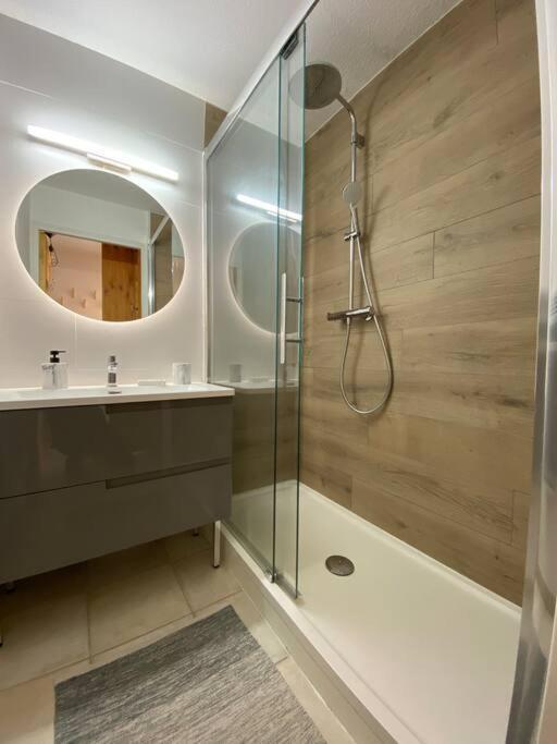 Appartement 4 Pers Grande Terrasse Vue Pistes Ski Saint-Chaffrey Luaran gambar