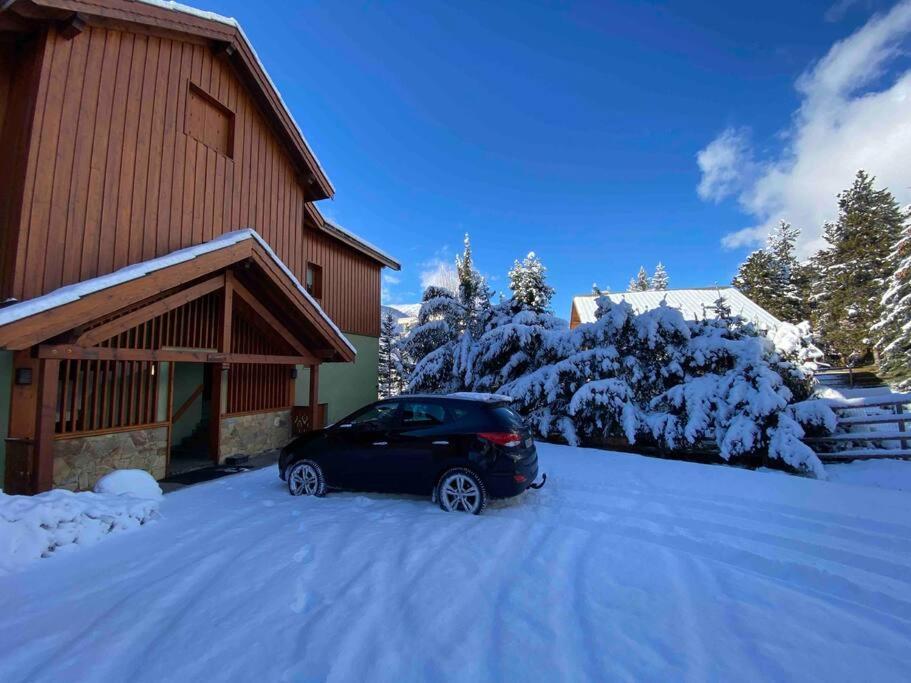 Appartement 4 Pers Grande Terrasse Vue Pistes Ski Saint-Chaffrey Luaran gambar